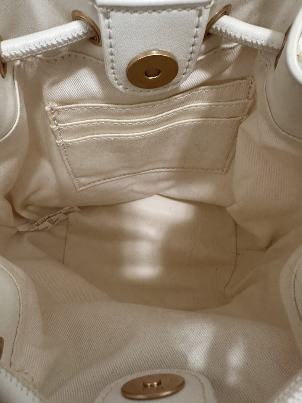 Charles & Keith Tweed Drawstring Bucket Bag - Picture 7 of 9